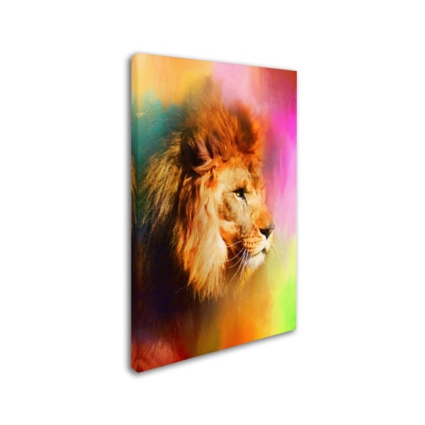 Jai Johnson 'Colorful Expressions Lion' Canvas Art,22x32